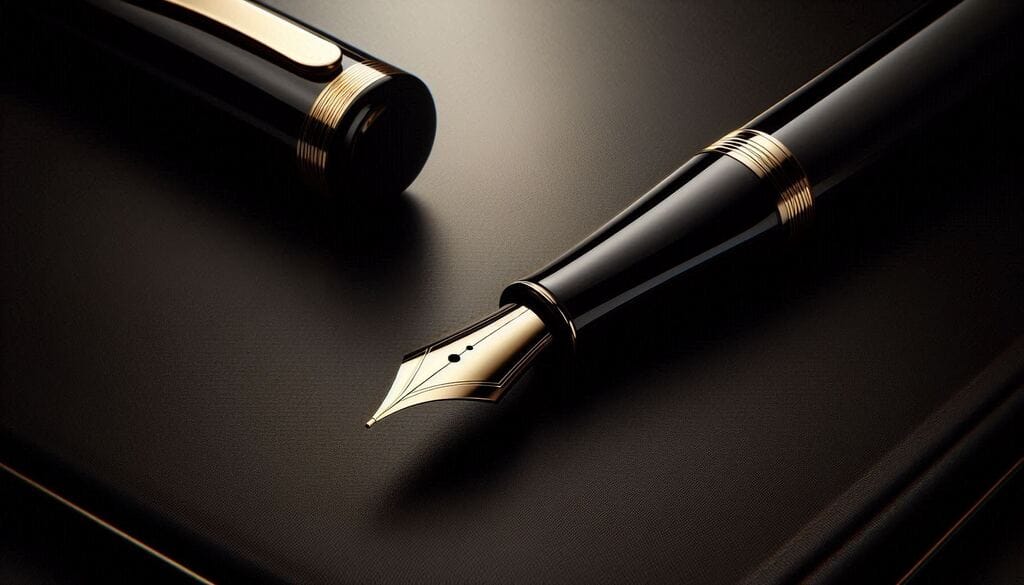 Tintenfüller Mit Schöner Feder