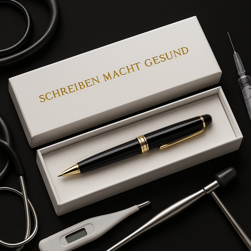 Schreibtherapie, ein Stift dazu