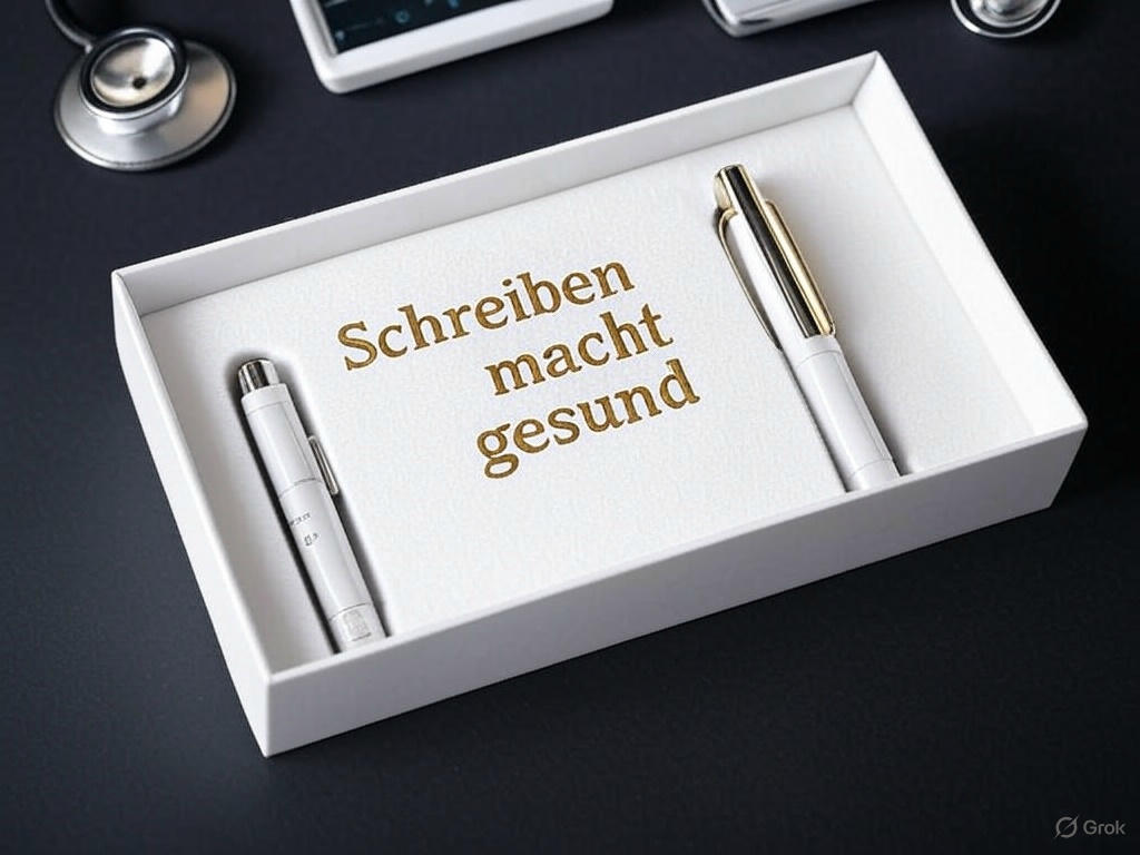 Schreibtherapie, ein Stift dazu