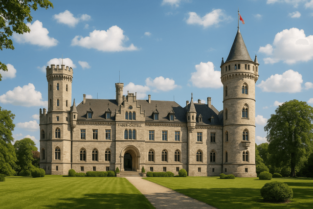 Faber-Castell, ein Schloss Faber-Castell, ein Schloss