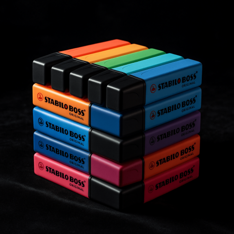 bunte Marker Leuchtkunst bunte Marker Leuchtkunst