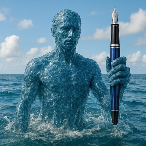 Wasserwesen-mit-Stift Wasserwesen-mit-Stift