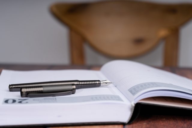 Fortress Fountain Pen on Book 3-2