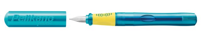 Füllhalter Pelikano Junior P67 a Türkis Horizontal Offen-824835_fuellhalter Pelikano Junior Tuerkis Offen-highres