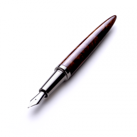 Ashera Aeon Wallnuss Füllfederhalter