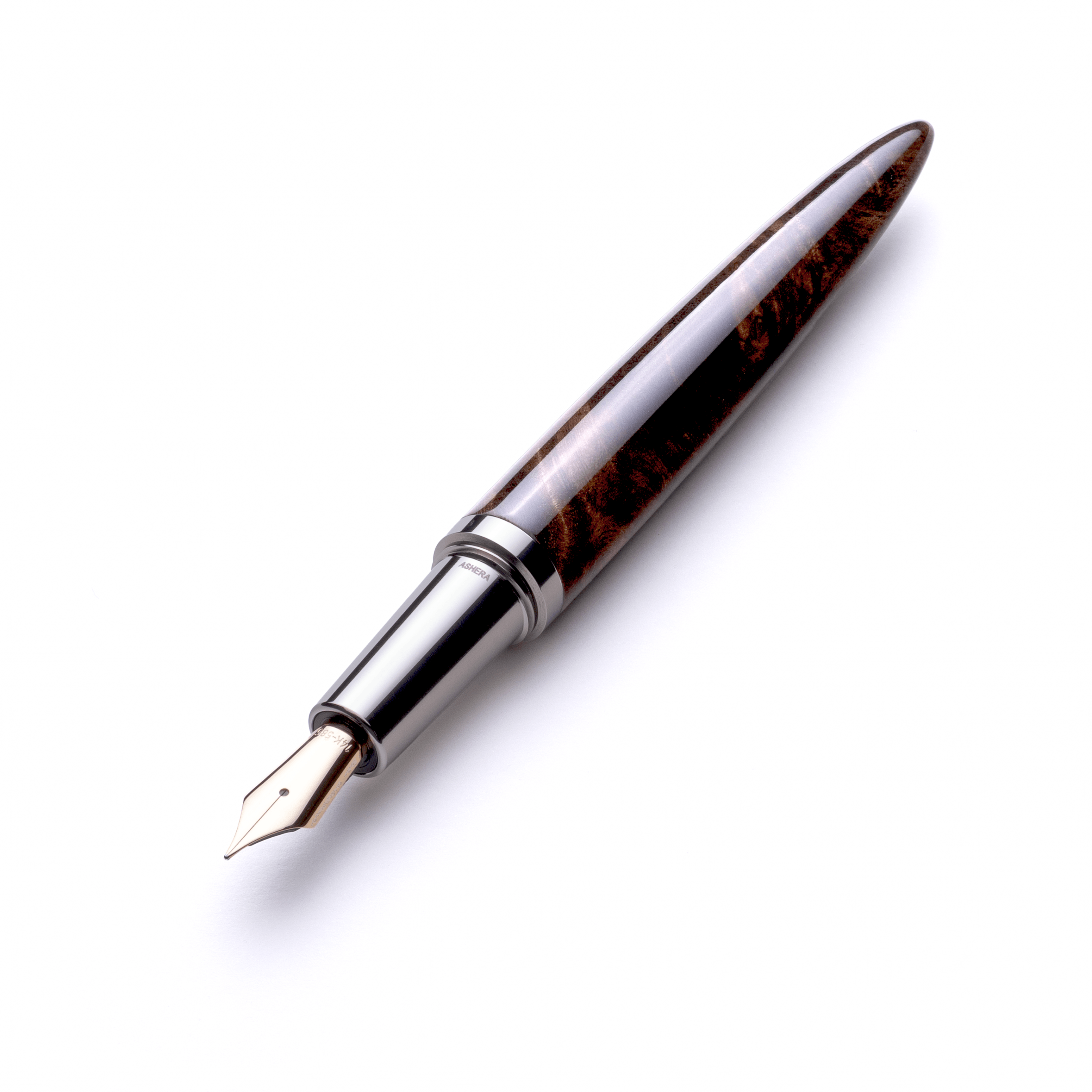 Der Ashera Aeon Walnut Füllfederhalter 