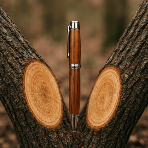 Luxusstift mit Holzstamm