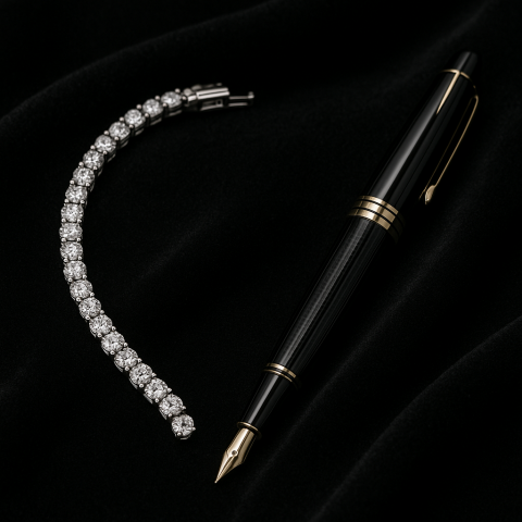 Voghion mit Diamanten und Luxusstift Voghion mit Diamanten und Luxusstift