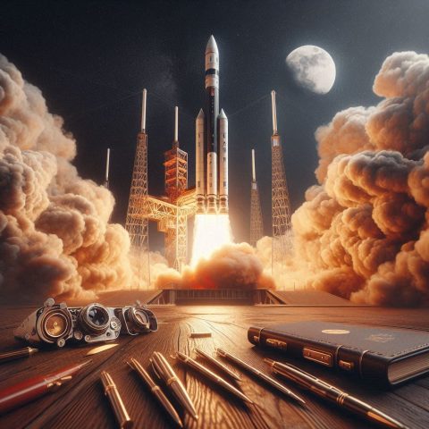 Die Apollo 12 Rakete Die Kurz Vor Dem Start Steht Die Startrampe Besteht Aus Einem Luxusstift Ra 2